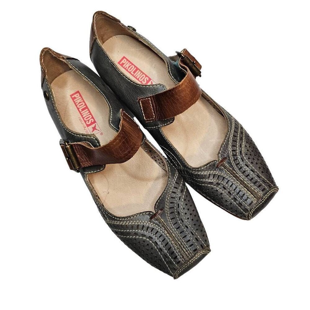 PIKOLINOS 'Gandia' Mary Jane Pump Size UK 37 US 6.5-7